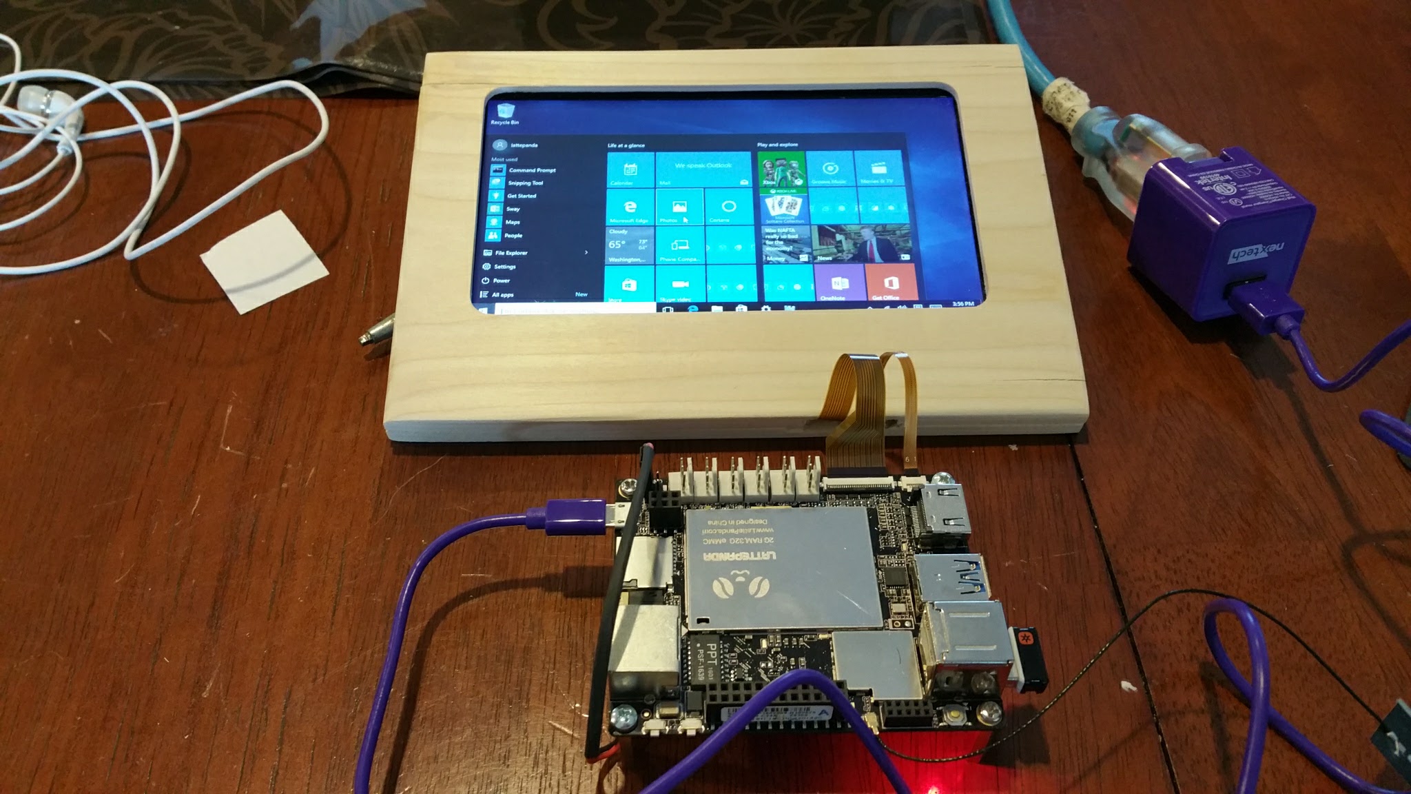 LattePanda CNC Screen